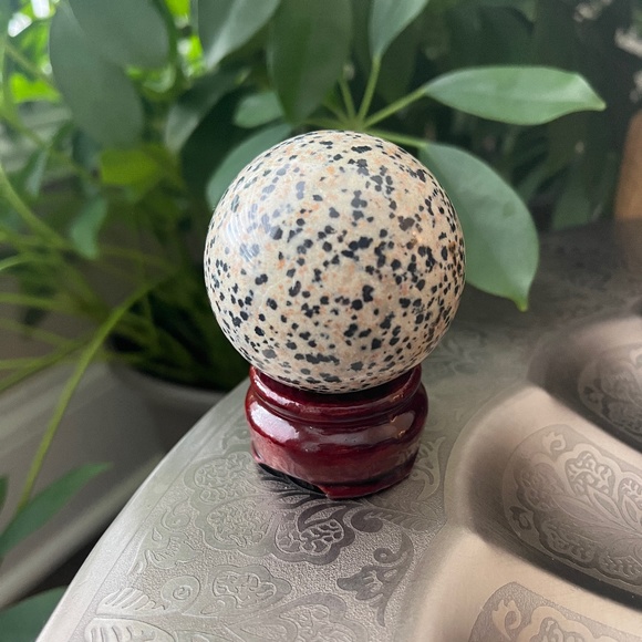 overthemoon2020 Other - Dalmation Jasper Sphere